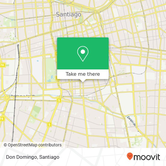 Don Domingo map