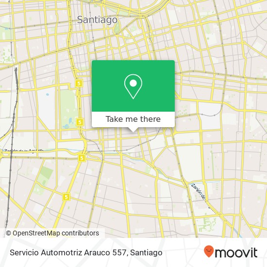 Servicio Automotriz Arauco 557 map