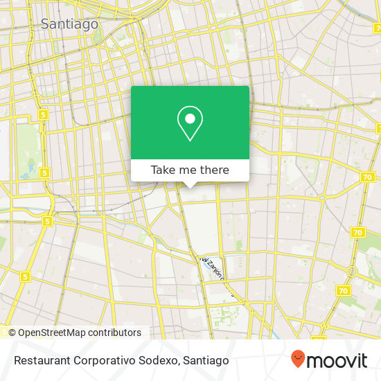 Restaurant Corporativo Sodexo map