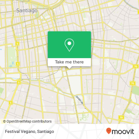 Festival Vegano map