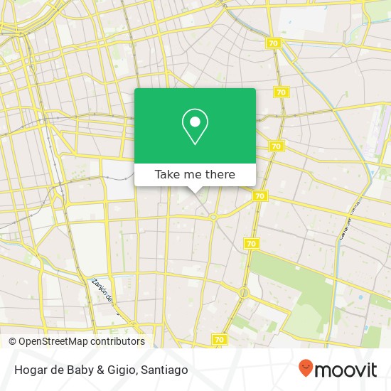 Hogar de Baby & Gigio map