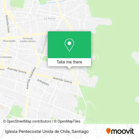 Iglesia Pentecostal Unida de Chile map