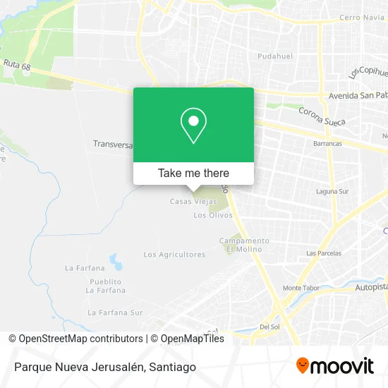 Parque Nueva Jerusalén map