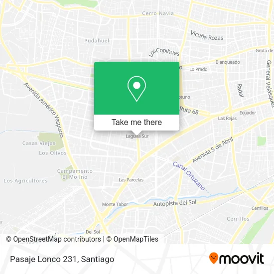 Pasaje Lonco 231 map