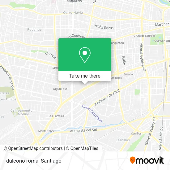 dulcono roma map