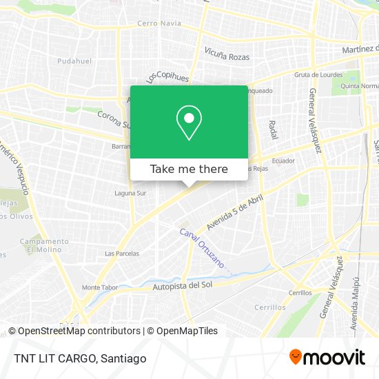 TNT LIT CARGO map