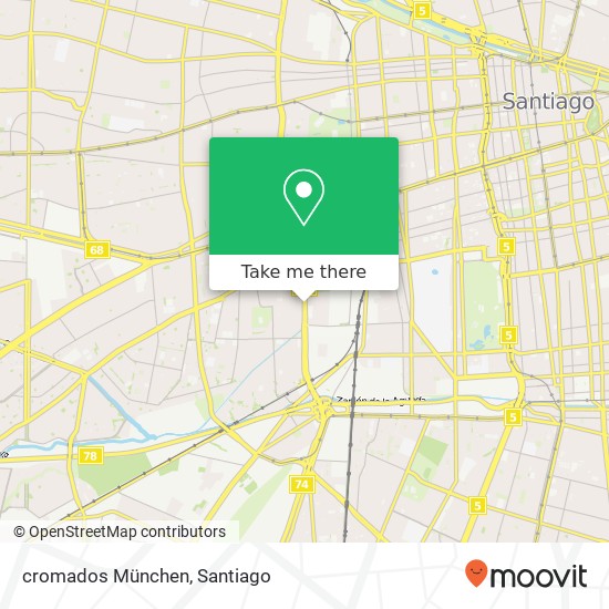 Mapa de cromados München