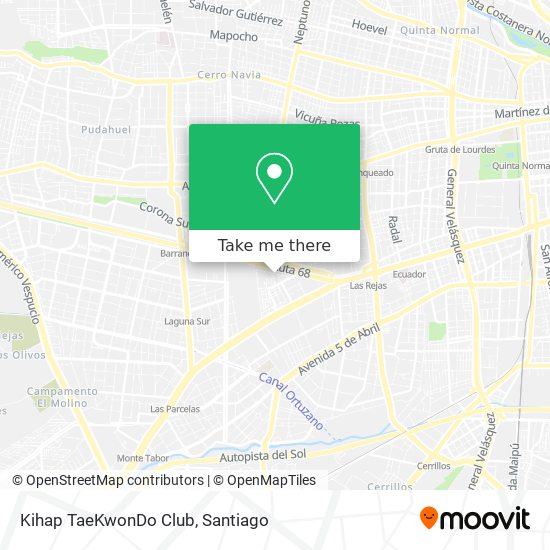 Kihap TaeKwonDo Club map