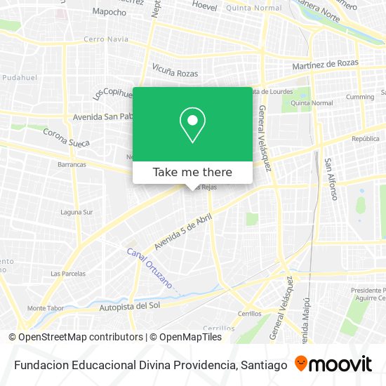 Fundacion Educacional Divina Providencia map