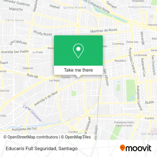 Educaris Full Seguridad map