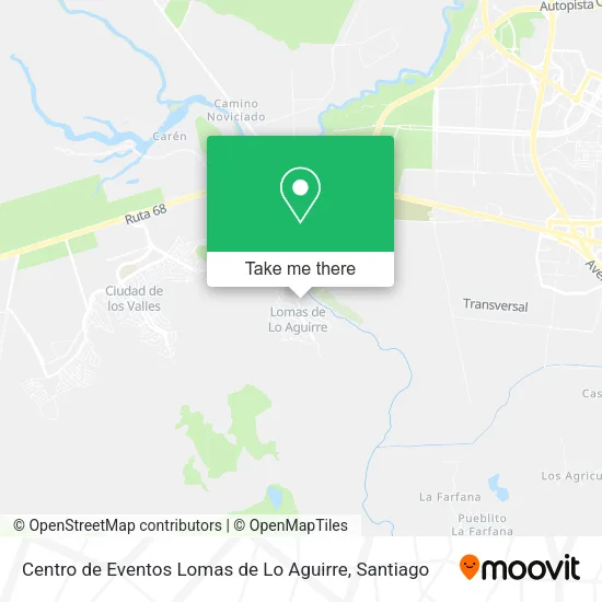 Centro de Eventos Lomas de Lo Aguirre map