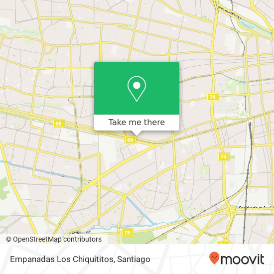 Mapa de Empanadas Los Chiquititos