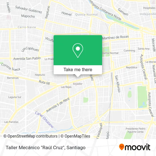 Taller Mecánico "Raúl Cruz" map