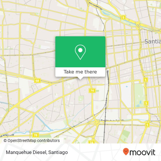 Manquehue Diesel map