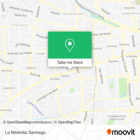 Lo Miranda map