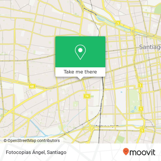 Fotocopias Ángel map