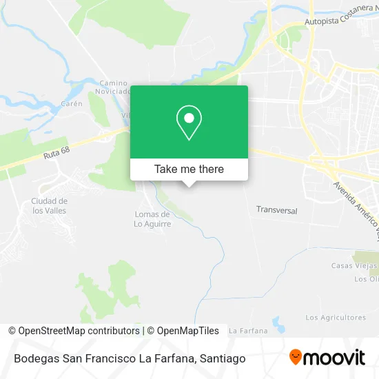 Bodegas San Francisco  La Farfana map