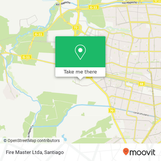 Fire Master Ltda map