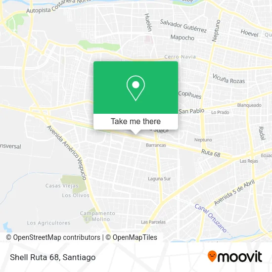 Shell Ruta 68 map