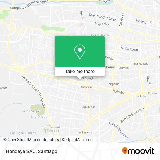 Hendaya SAC map