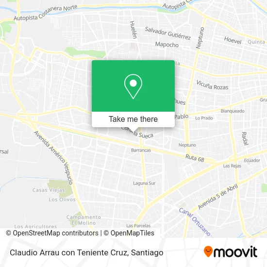 Claudio Arrau con Teniente Cruz map