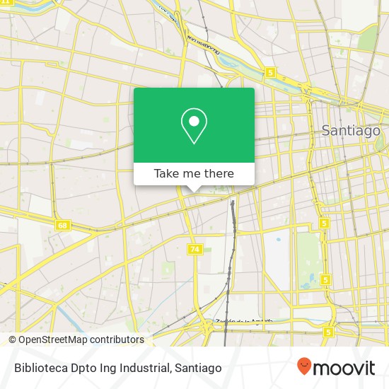 Biblioteca Dpto Ing Industrial map