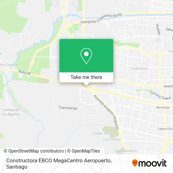 Constructora EBCO MegaCentro Aeropuerto map
