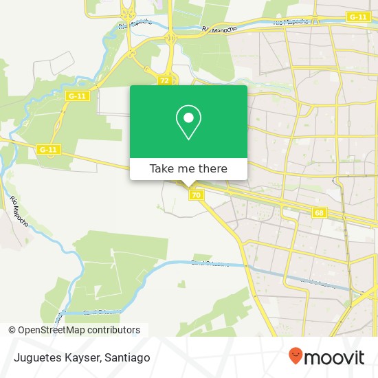 Juguetes Kayser map