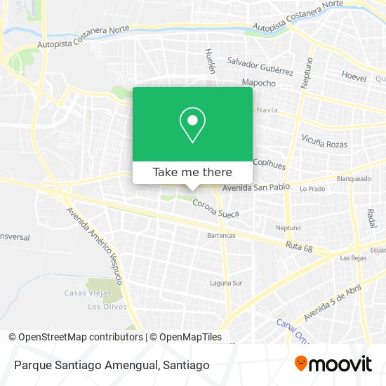 Mapa de Parque Santiago Amengual