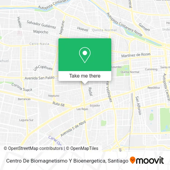 Centro De Biomagnetismo Y Bioenergetica map