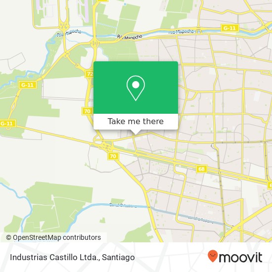 Industrias Castillo Ltda. map