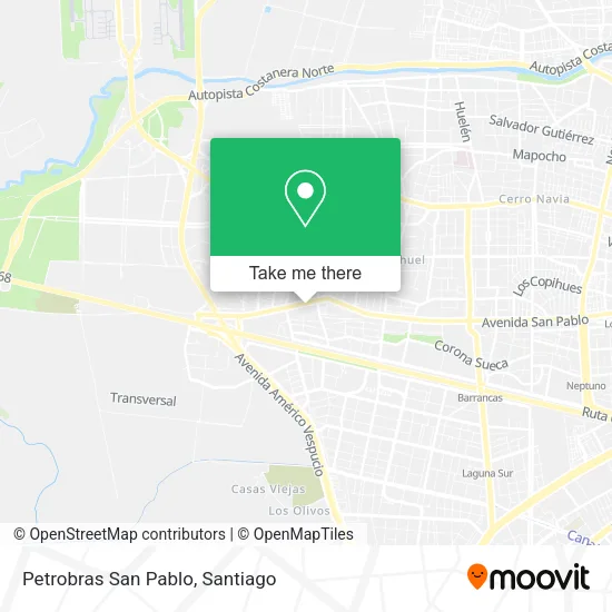 Petrobras San Pablo map