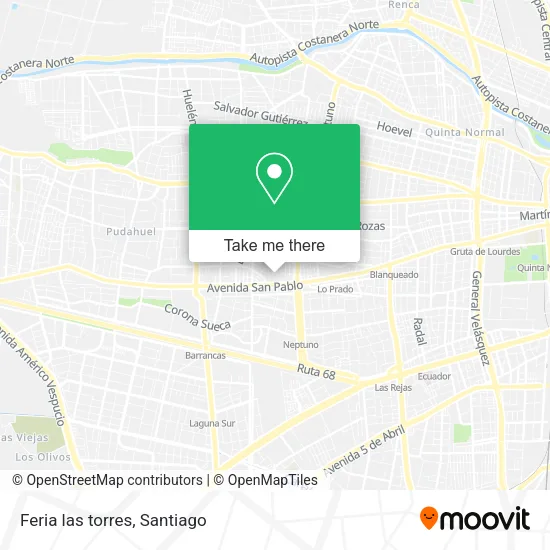 Feria las torres map