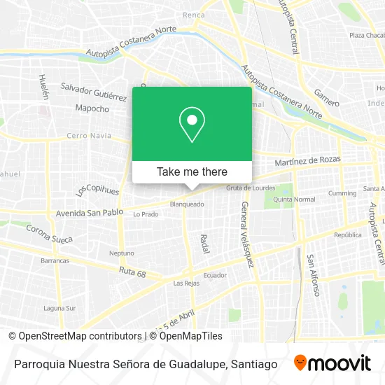 Parroquia Nuestra Señora de Guadalupe map