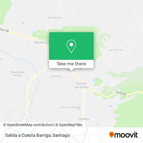 Salida a Cuesta Barriga map