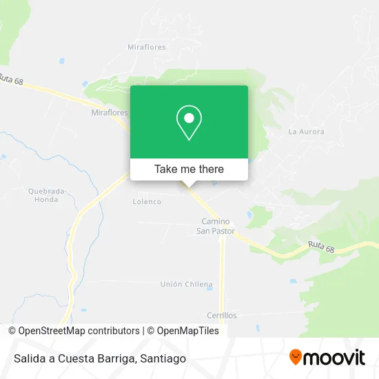 Salida a Cuesta Barriga map