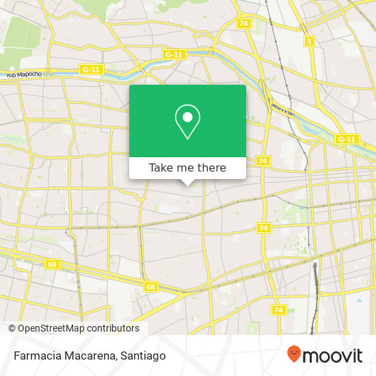 Farmacia Macarena map