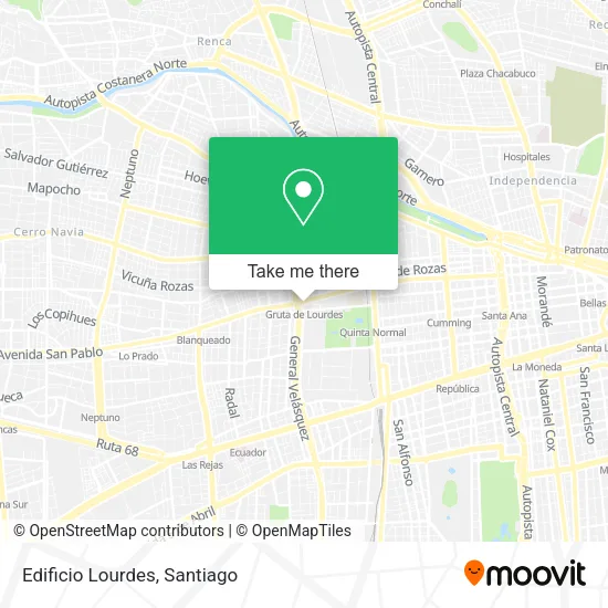 Edificio Lourdes map