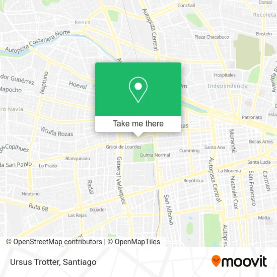 Ursus Trotter map