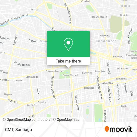 Mapa de CMT
