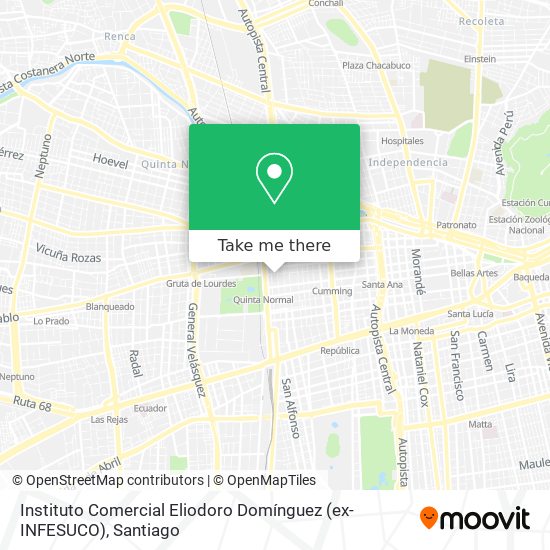 Instituto Comercial Eliodoro Domínguez (ex-INFESUCO) map