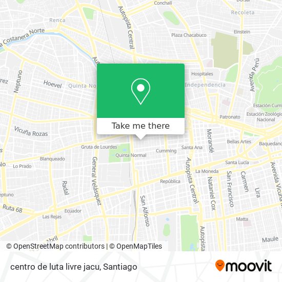 centro de luta livre jacu map
