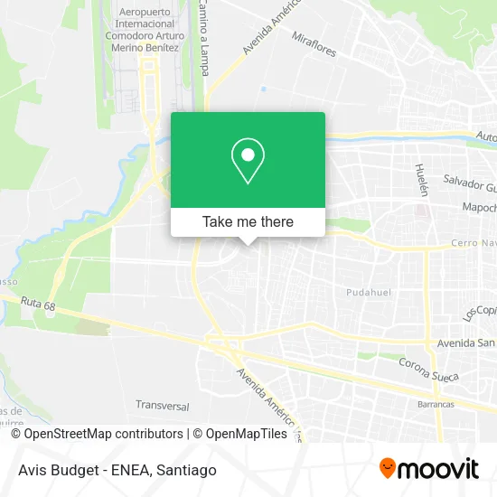 Avis Budget - ENEA map