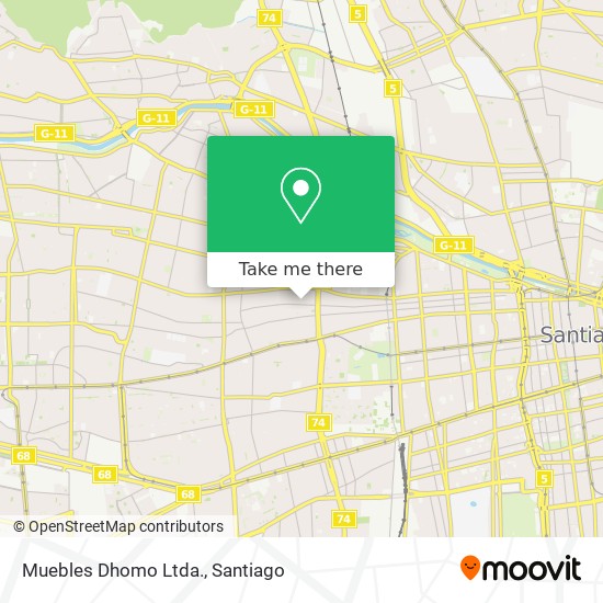 Muebles Dhomo Ltda. map