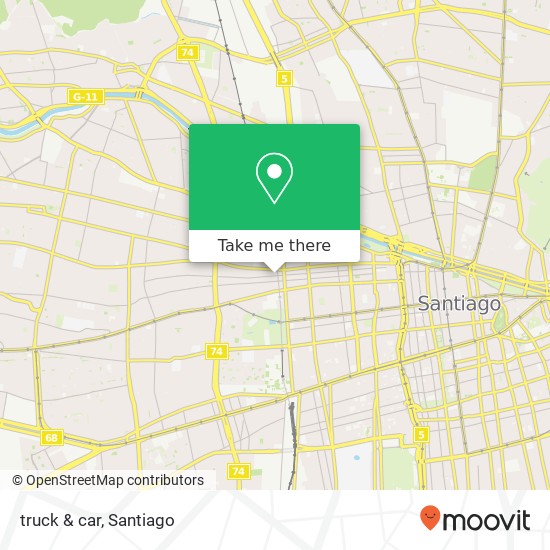 truck & car map