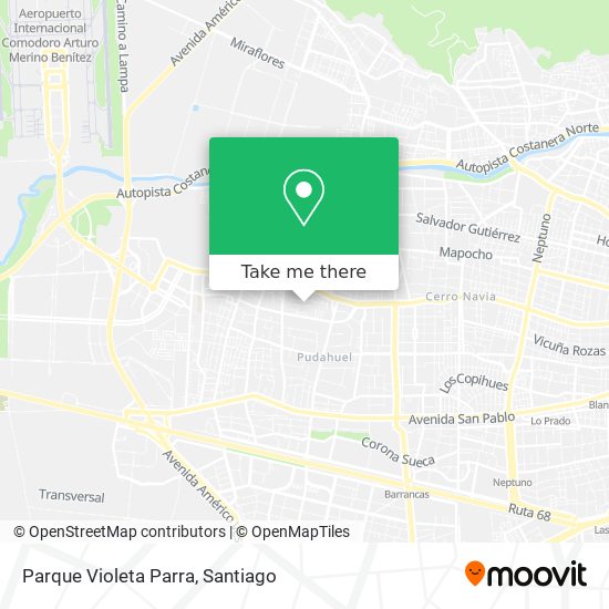 Parque Violeta Parra map