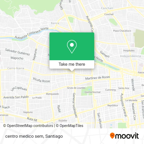 centro medico sem map