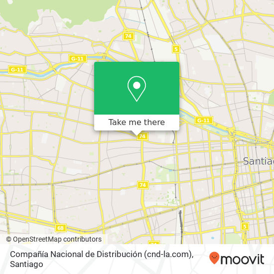Mapa de Compañía Nacional de Distribución (cnd-la.com)