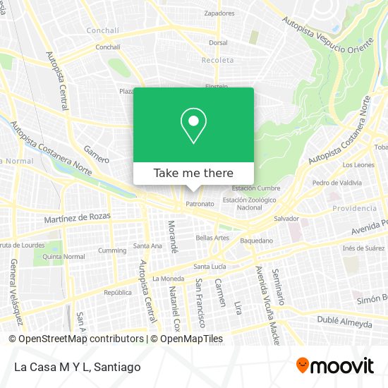 La Casa M Y L map