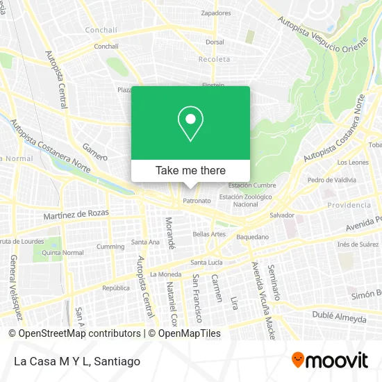 La Casa M Y L map